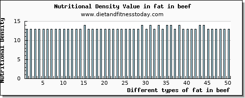 fat in beef total fat per 100g