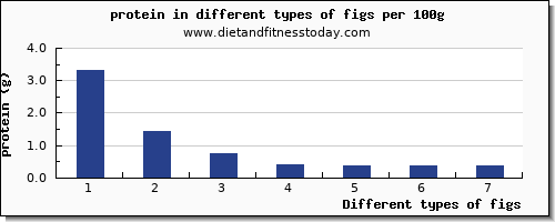 figs protein per 100g