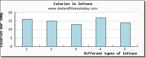lettuce vitamin b6 per 100g