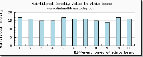 pinto beans riboflavin per 100g