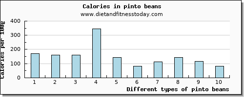 pinto beans vitamin b12 per 100g