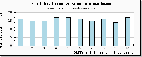 pinto beans vitamin b12 per 100g