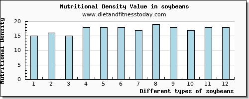 soybeans protein per 100g
